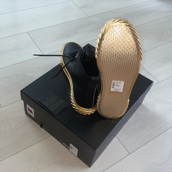 GIUSEPPE ZANOTTI SIZE 44 MENS BLABBER BLACK - Picture 4 of 8